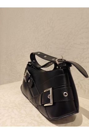 کیف دوشی مشکی زنانه چرم مصنوعی Şair - کد 939547625