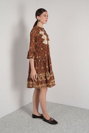 لباس قهوه ای زنانه %100 پنبه NAVAJO - کد 939603983