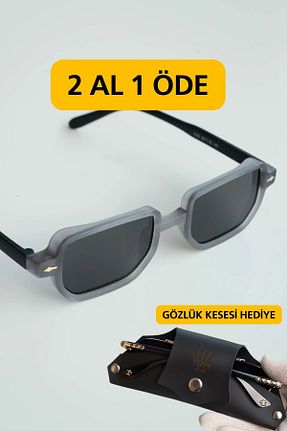 عینک آفتابی آبی زنانه 40 ve altı WATCHOFROYAL - کد 924427633