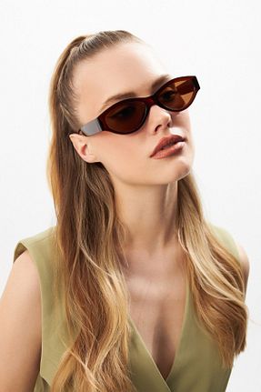 عینک آفتابی قهوه ای زنانه 36 Aqua Di Polo 1987 - کد 335149070