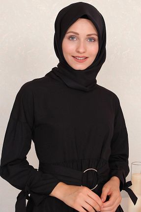 روسری مشکی 90 x 90 Silk Home - کد 939633384
