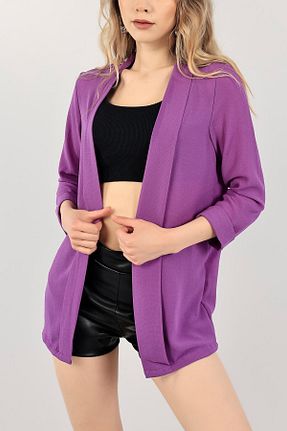 کت بنفش زنانه Blazer NEW DAĞ - کد 939628290