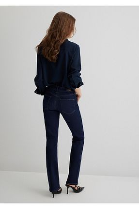 شلوار جین آبی زنانه رگولار Mavi - کد 77369124