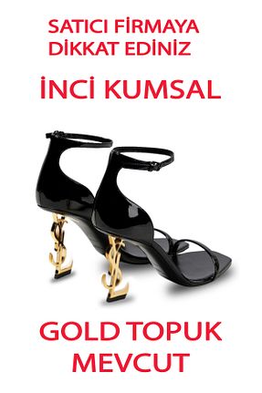 کفش مجلسی مشکی زنانه چرم لاکی KUMSALDA İNCİ - کد 893373124