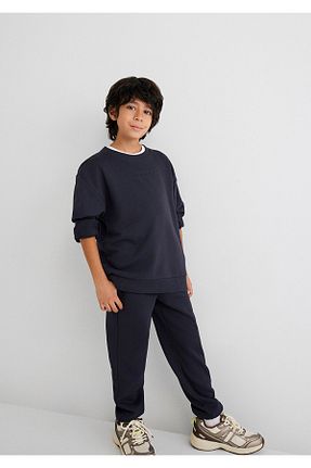 سوئیشرت طوسی بچه گانه ساده Mavi - کد 810719983