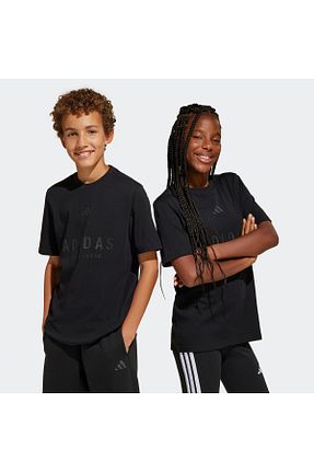 تیشرت مشکی بچه گانه رگولار adidas - کد 921608892
