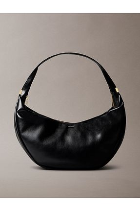 کیف دوشی مشکی زنانه چرم مصنوعی Calvin Klein - کد 939707377