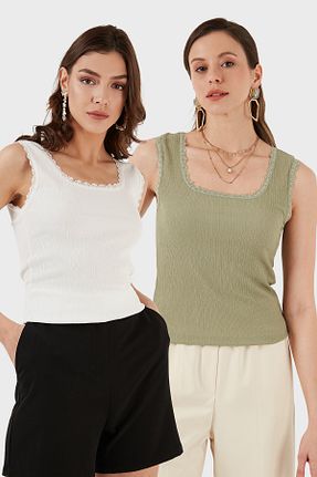 بلوز رنگی زنانه ساده Lela - کد 939718700