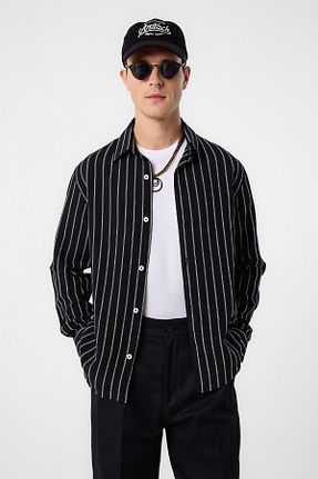 پیراهن مشکی مردانه Relaxed Antioch - کد 939727247