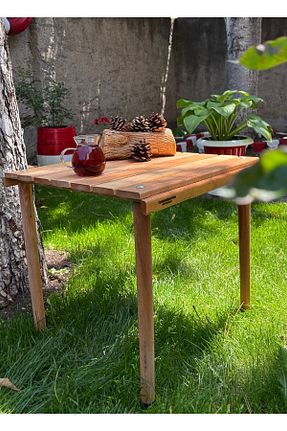 میز کمپ قهوه ای چوب CampCrafted - کد 939869520