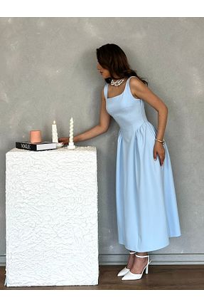 لباس آبی زنانه بافتنی Nesil - کد 939753380