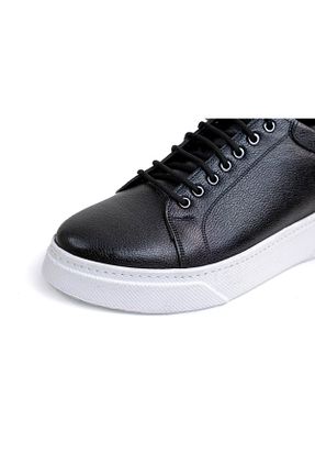 کفش کژوال مشکی مردانه چرم خالص dermoda - کد 939777479