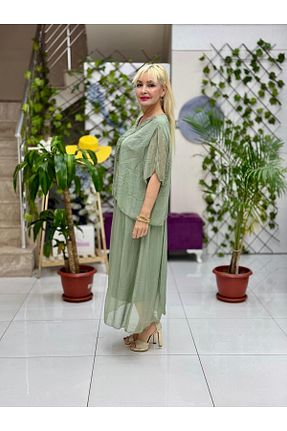 لباس سفید زنانه بافتنی Punta Otantik - کد 939773204