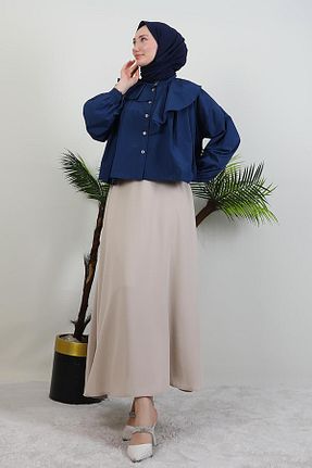 پیراهن حجاب رنگی زنانه رگولار giz astore - کد 939776763