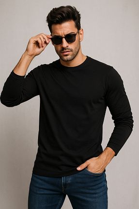 بادی مشکی مردانه یقه دوچرخه Rich - کد 194817302
