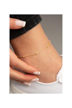 دستبند نقره زرد زنانه 925 عیار Takı Dükkanı - کد 36769442