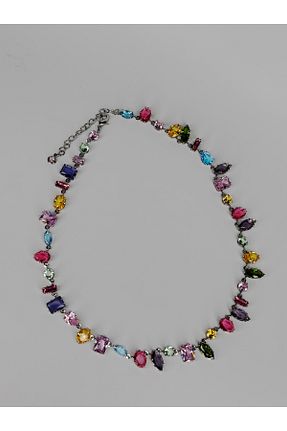 گردنبند استیل ( فولاد ) رنگی زنانه استیل (فولاد) LEROSY CO - کد 938143341
