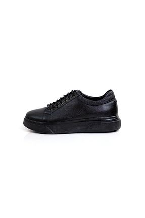کفش کژوال مشکی مردانه چرم خالص dermoda - کد 939828217