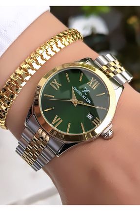 ساعت مچی زرد زنانه 31-35 میلی متر Daniel Klein - کد 905294102