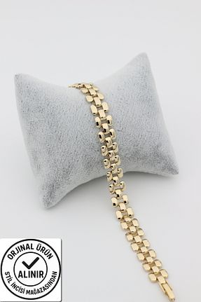دستبند استیل (فولاد) طلائی زنانه استیل (فولاد) XUPING JEWELRY - کد 843798304