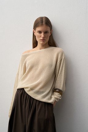 بلوز نباتی زنانه Ajurlu mathilda store - کد 939844610