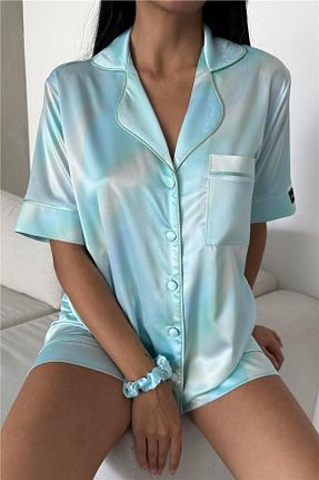 ست لباس راحتی سبز زنانه ساده COCCOLARSI - کد 926648738