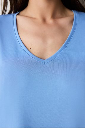 تیشرت آبی زنانه رگولار Penti - کد 887040108