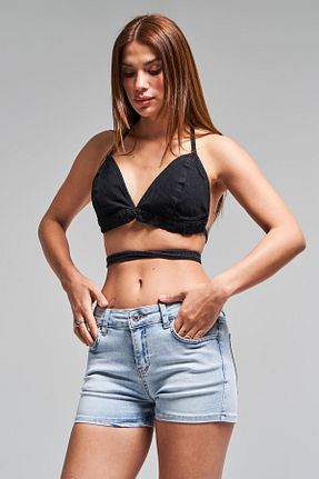 شلوارک و برمودا آبی زنانه اسلیم its basic - کد 939866576