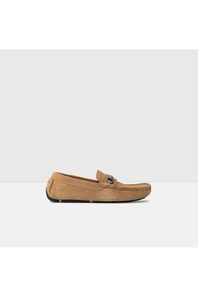 کفش لوفر قهوه ای مردانه چرم خالص Aldo - کد 817833182