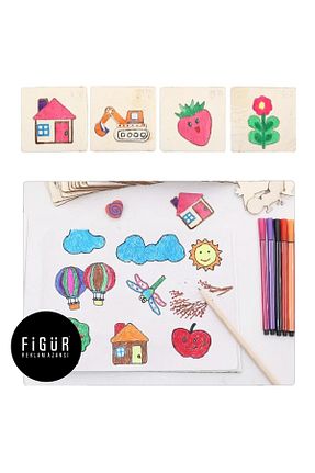 پازل بچه گانه چوب Figür Reklam Ajansı - کد 806356570
