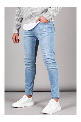 شلوار آبی مردانه لیکرا GÖKKAYA - کد 939941490