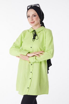 تونیک سبز زنانه بافتنی TOFİSA - کد 826088469
