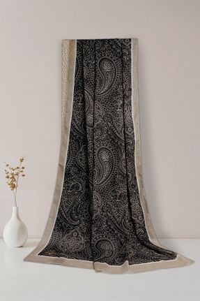 شال بژ زنانه پنبه ای Sekine İpek - کد 939935110