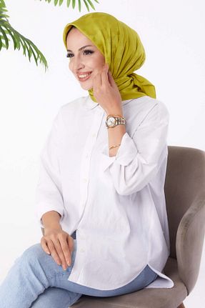 روسری سبز پلی استر TOFİSA - کد 858584541
