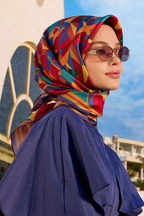 روسری رنگی İpek Tivil Belli - کد 939939470