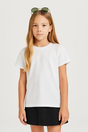 تیشرت سفید بچه گانه رگولار Cloudy Kids - کد 819192859