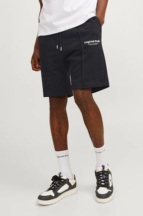 شلوارک و برمودا مشکی مردانه رگولار Jack & Jones - کد 815188701