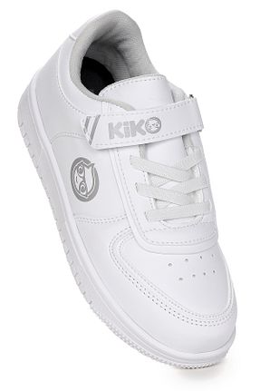 کفش اسنیکر سفید بچه گانه چسبی Kiko Kids - کد 832496643