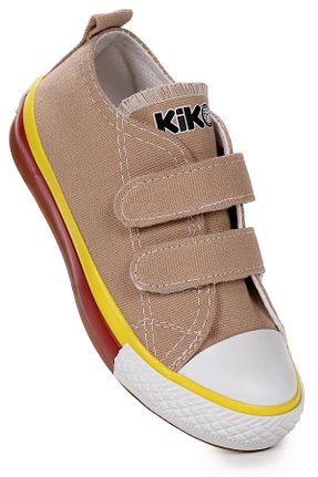 کفش اسنیکر بژ بچه گانه چسبی Kiko Kids - کد 836493211
