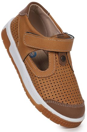 کفش پیاده روی قهوه ای بچه گانه میکروفیبر Kiko Kids - کد 814518571