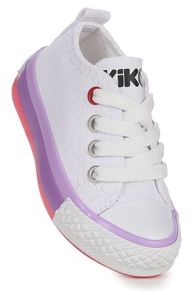 کفش اسنیکر سفید بچه گانه چسبی Kiko Kids - کد 836492934