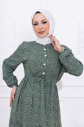 لباس حجاب سبز زنانه رگولار MSK Fashion - کد 899048682