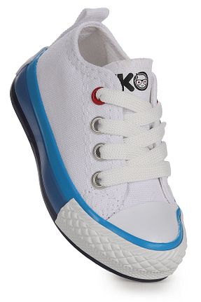کفش اسنیکر سفید بچه گانه چسبی Kiko Kids - کد 836493206