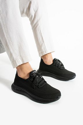 کفش اسنیکر مشکی مردانه بند دار Moppy - کد 938095890