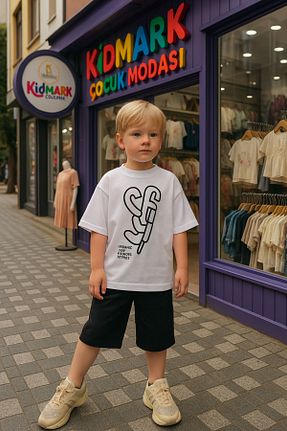 ست بالاتنه و پائین تنه رنگی بچه گانه بافتنی Kidmark Çocuk Modası - کد 940063676