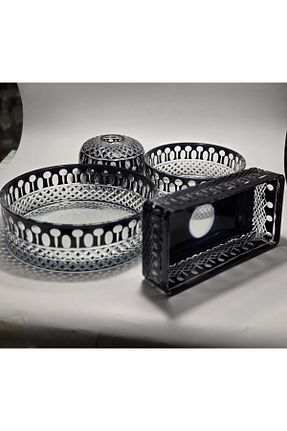 کاسه مشکی کاسه سالاد Kristal Market - کد 939997212