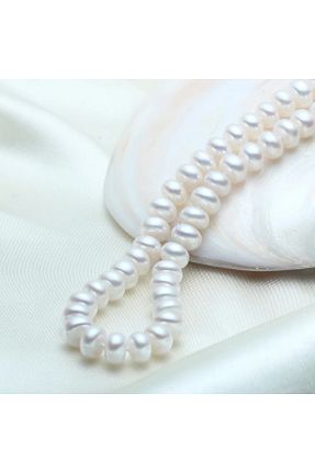 گردنبند مروارید سفید مروارید آب شیرین Liv İnci - کد 939990782