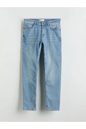 شلوار جین سفید مردانه پاچه تنگ LC Waikiki - کد 940002282