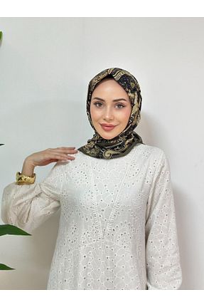 روسری خاکی مودال Pull Scarfs - کد 940002395