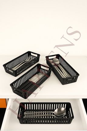 جای قاشق مشکی پلاستیک HAPPENS - کد 933980547